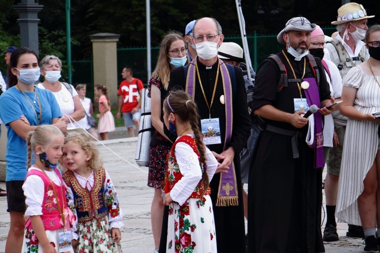 Wejście 40. Pieszej Pielgrzymki Krakowskiej na Jasną Górę