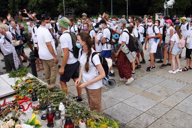 Wejście 40. Pieszej Pielgrzymki Krakowskiej na Jasną Górę