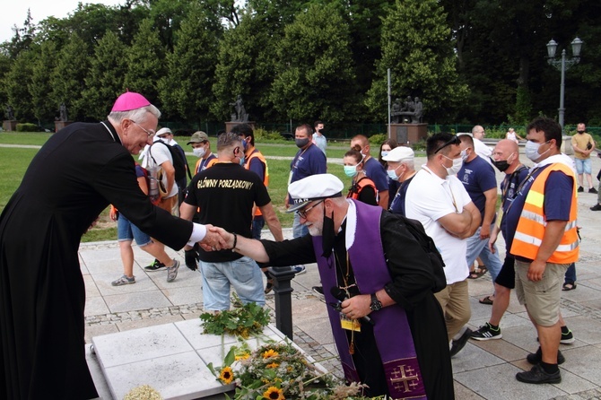 Wejście 40. Pieszej Pielgrzymki Krakowskiej na Jasną Górę