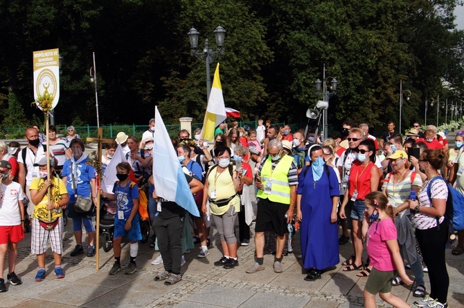 Wejście 40. Pieszej Pielgrzymki Krakowskiej na Jasną Górę