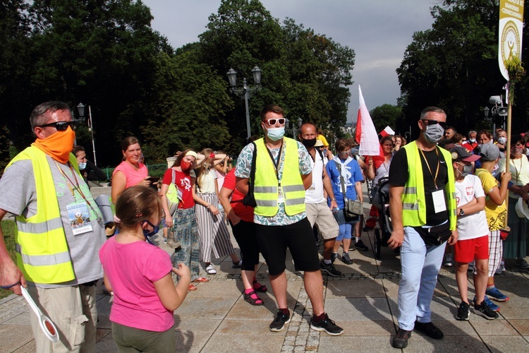 Wejście 40. Pieszej Pielgrzymki Krakowskiej na Jasną Górę