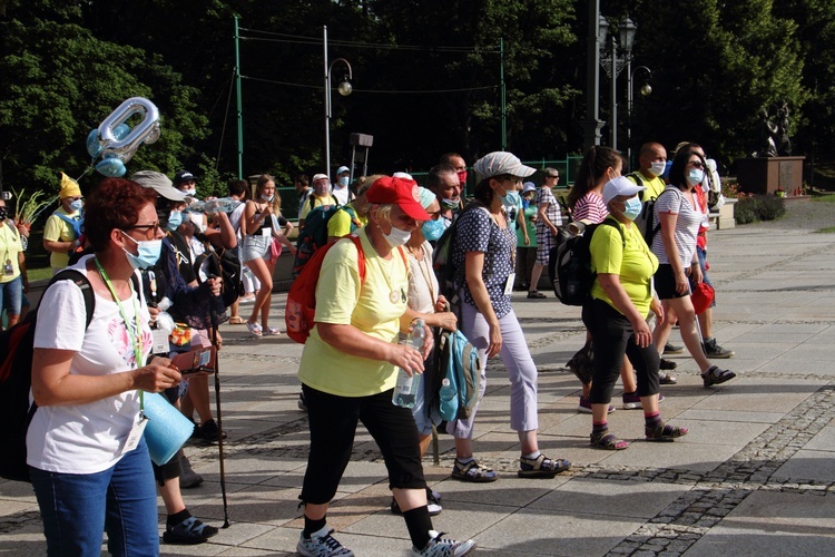 Wejście 40. Pieszej Pielgrzymki Krakowskiej na Jasną Górę