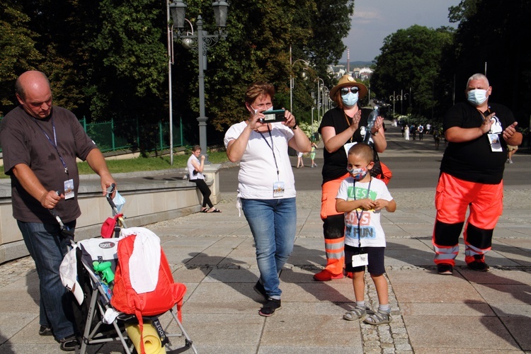 Wejście 40. Pieszej Pielgrzymki Krakowskiej na Jasną Górę