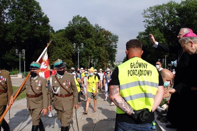 Wejście 40. Pieszej Pielgrzymki Krakowskiej na Jasną Górę