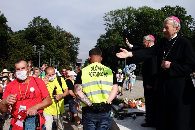 Wejście 40. Pieszej Pielgrzymki Krakowskiej na Jasną Górę