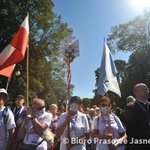 Wejście 38. Zielonogórsko-Gorzowskiej Pieszej Pielgrzymki na Jasną Górę