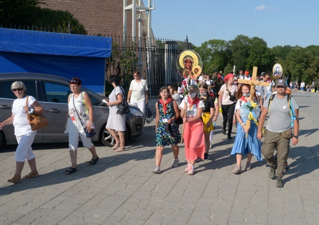 Pielgrzymka na Jasną Górę - wejście