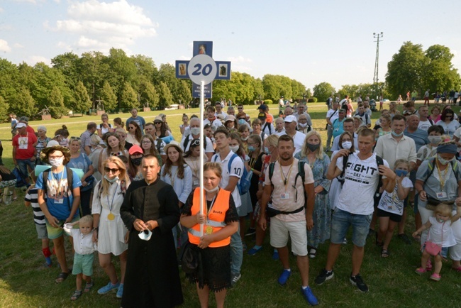 Pielgrzymka na Jasną Górę - wejście