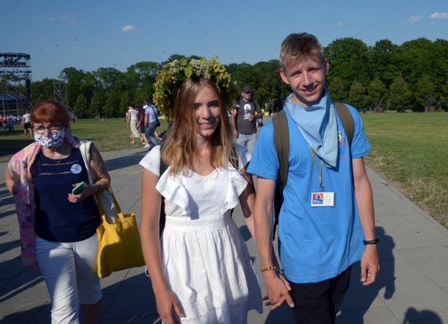 Pielgrzymka na Jasną Górę - wejście