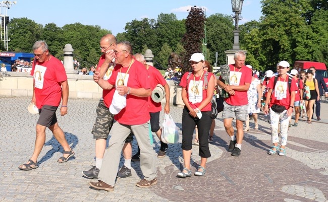 Pielgrzymka na Jasną Górę - wejście