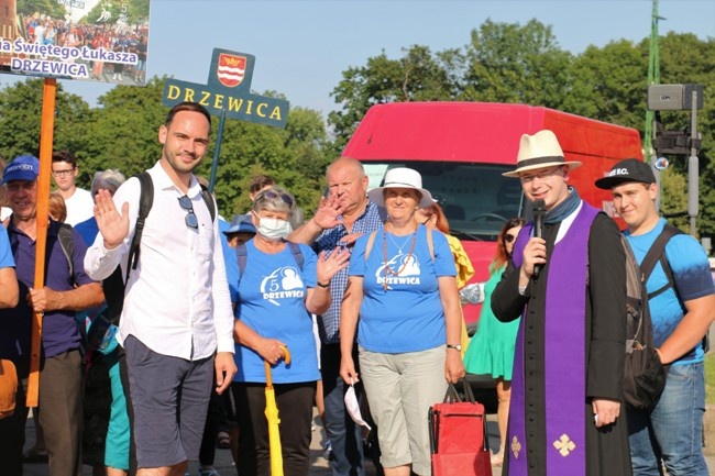 Pielgrzymka na Jasną Górę - wejście