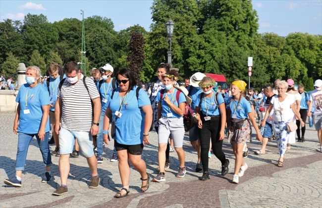 Pielgrzymka na Jasną Górę - wejście