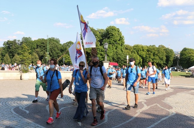 Pielgrzymka na Jasną Górę - wejście