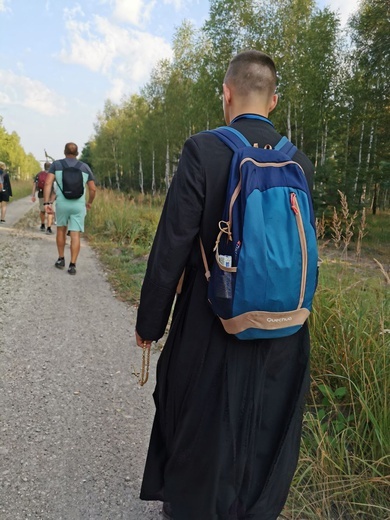 Pieszo na Górę Świętej Anny - Rachowice