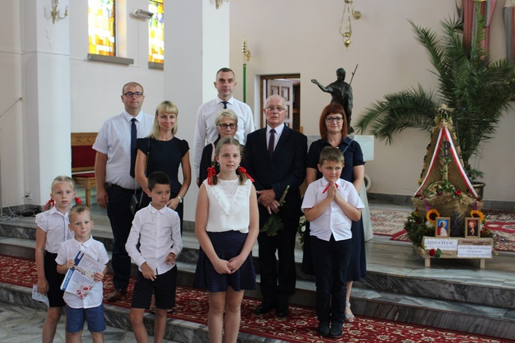 Dożynki w Łąkcie