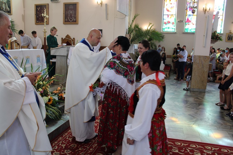 Dożynki w Łąkcie