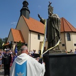 Poświęcenie pomnika św. Jana Pawła II w Szlichtyngowej