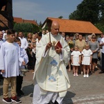 Poświęcenie pomnika św. Jana Pawła II w Szlichtyngowej