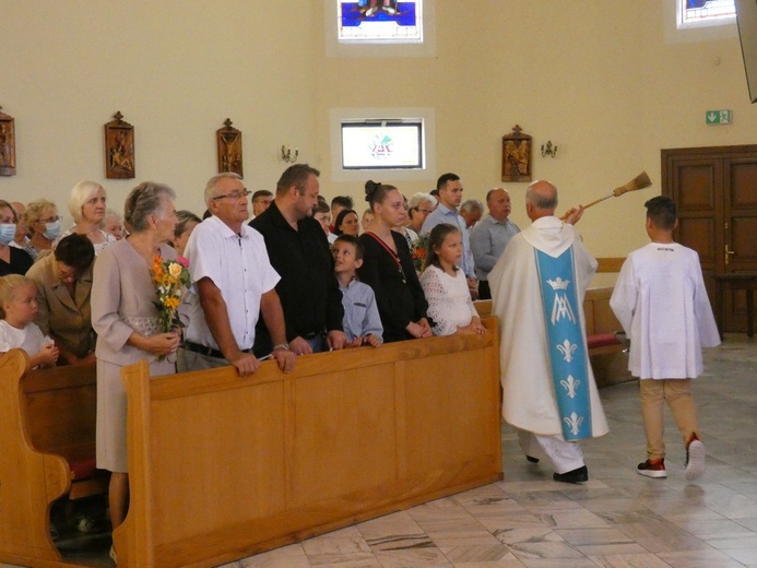 Poświęcenie pomnika św. Jana Pawła II w Szlichtyngowej