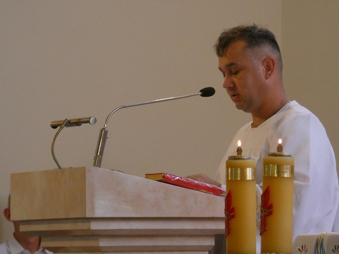 Poświęcenie pomnika św. Jana Pawła II w Szlichtyngowej