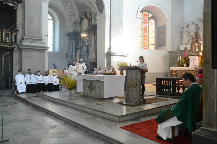 Eucharystia na rozpoczęcie pielgrzymki