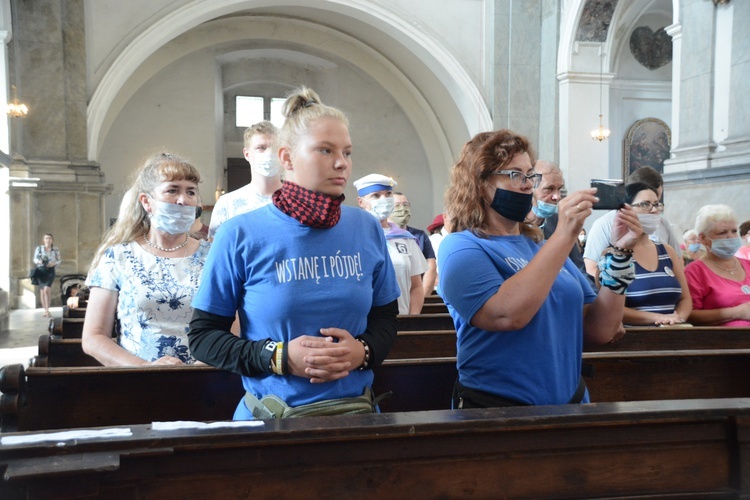 Eucharystia na rozpoczęcie pielgrzymki