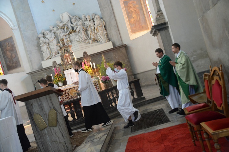 Eucharystia na rozpoczęcie pielgrzymki