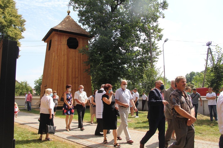 Krzyżanowice. Błogosławieństwo odnowionej dzwonnicy