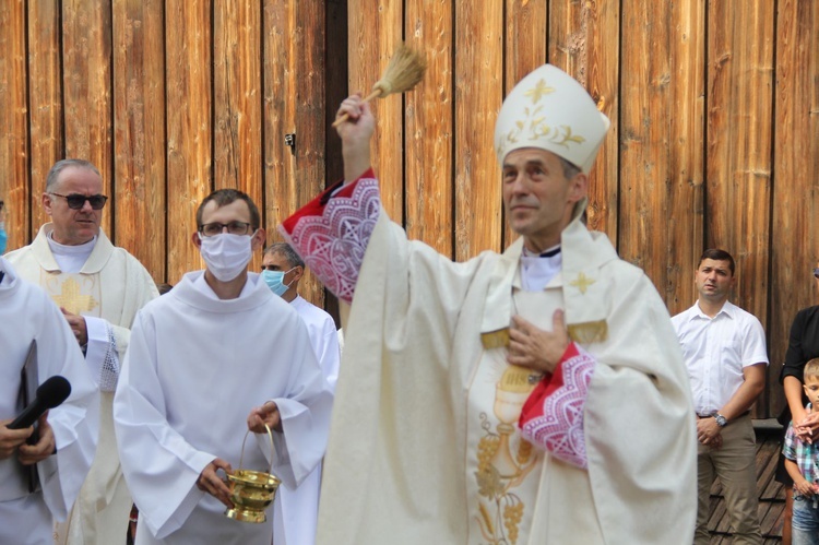 Krzyżanowice. Błogosławieństwo odnowionej dzwonnicy