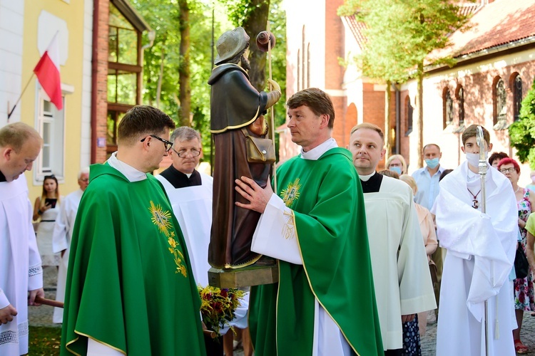 Olsztyn. Poświęcenie kaplicy św. Rocha