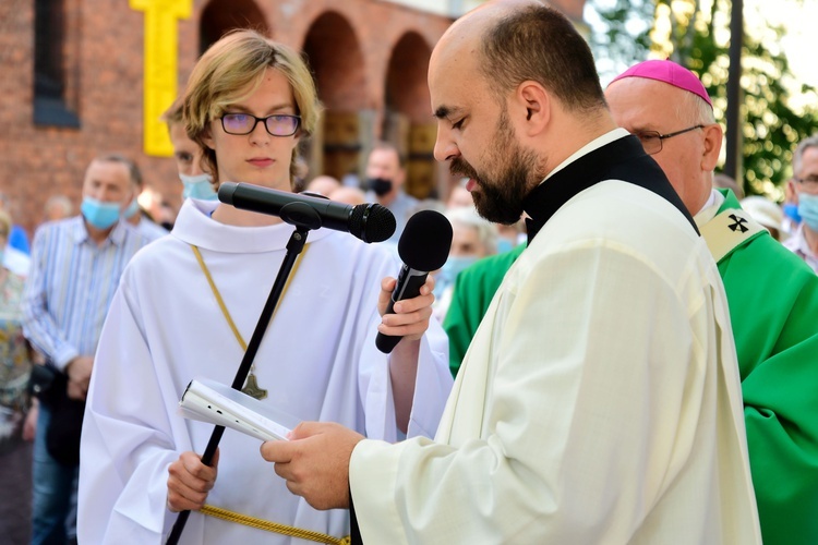 Olsztyn. Poświęcenie kaplicy św. Rocha