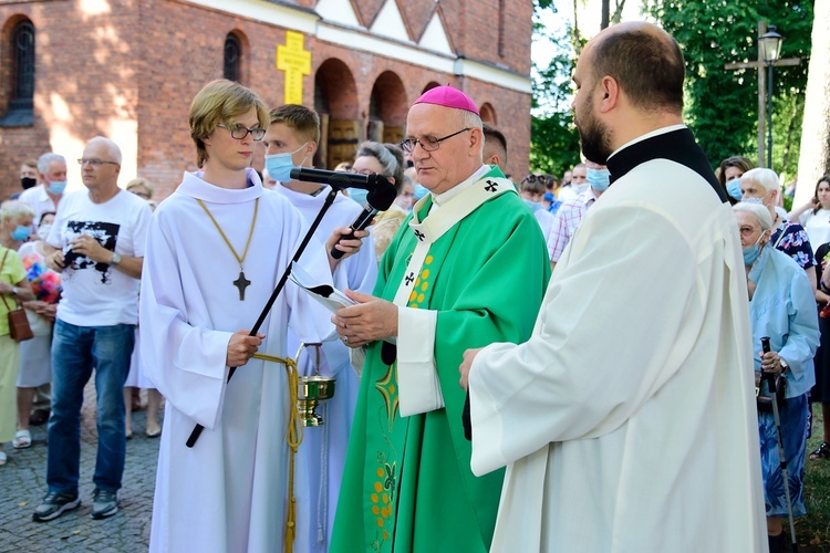 Olsztyn. Poświęcenie kaplicy św. Rocha