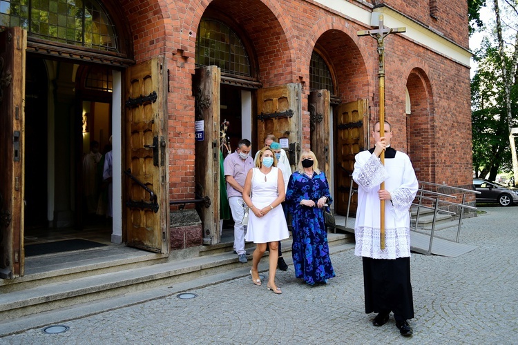 Olsztyn. Poświęcenie kaplicy św. Rocha