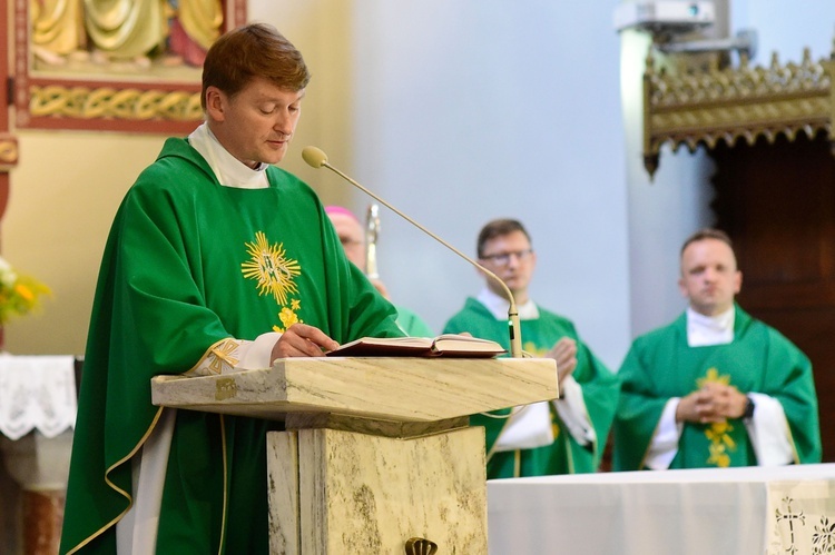 Olsztyn. Poświęcenie kaplicy św. Rocha