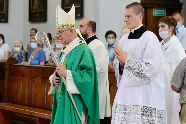 Olsztyn. Poświęcenie kaplicy św. Rocha