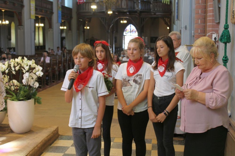 Poświęcenie Domu Samotnej Matki w Pieszycach