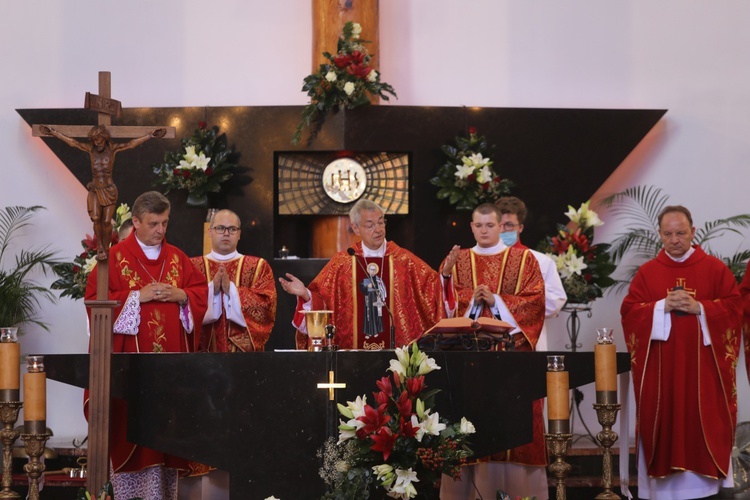 Głównym punktem diecezjalnych uroczystości ku czci patrona była Msza św. w kościele św. Maksymiliana.