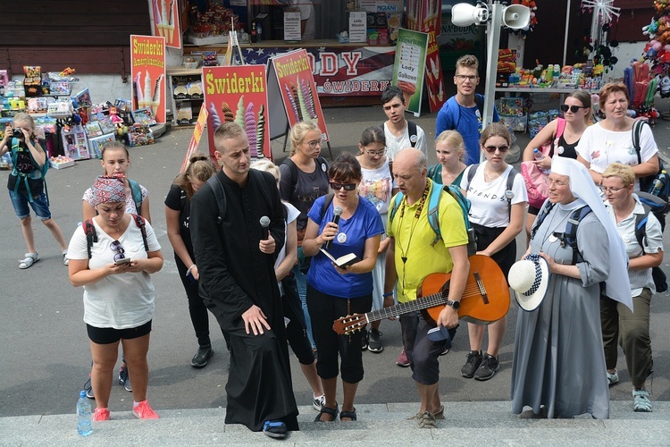 Jedynka niebieska na Górze św. Anny