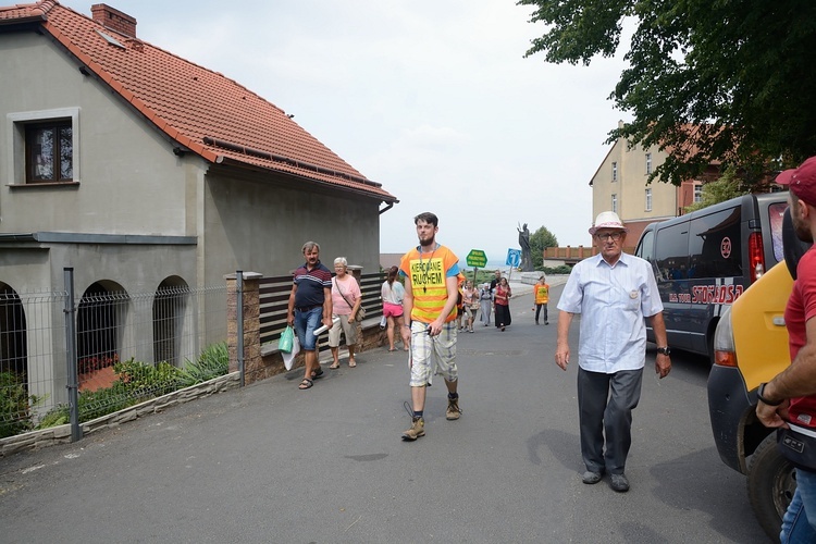 Jedynka niebieska na Górze św. Anny