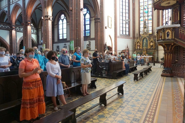 Piesza pielgrzymka na Jasną Górę - Msza i wyjście z katedry