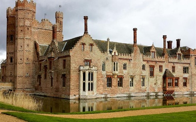 Zamek Oxburgh Hall w Norfolk.