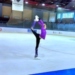 Trening zawodników Klubu Sportowego "EDGE" Skating Academy na Lodowisku Jantor Katowice