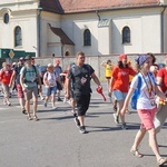 Piesza pielgrzymka na Jasną Górę - wyjście z Tworoga do Boronowa