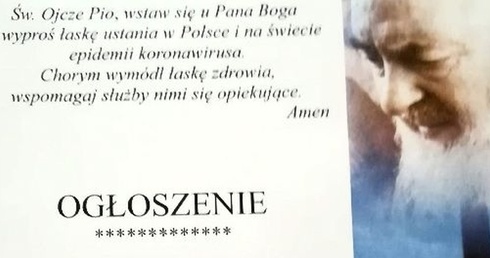 Rekolekcje z ojcem Pio przełożone