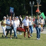 Pielgrzymkowe wejście na Jasną Górę