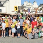 Pielgrzymkowe wejście na Jasną Górę