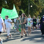 Pielgrzymkowe wejście na Jasną Górę