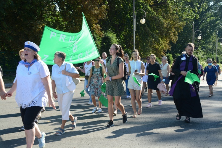 Pielgrzymkowe wejście na Jasną Górę