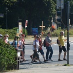 Pielgrzymkowe wejście na Jasną Górę