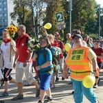 Pielgrzymkowe wejście na Jasną Górę